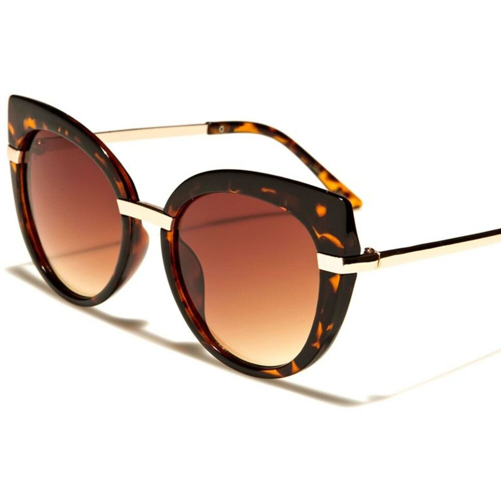 Classic Old Retro Fashion Stylish Gorgeous Womens Tortoise Cat Eye Sunglasses